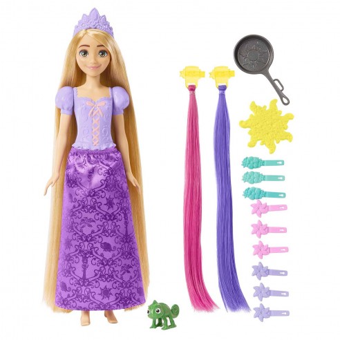 Muñeca Rapunzel peinados mágicos