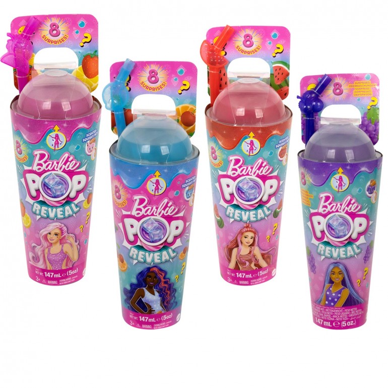 Muñecas surtidas Barbie Pop Reveal serie frutas