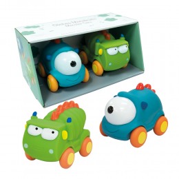 SET OF 2 BLUE&GREEN MONSTER...