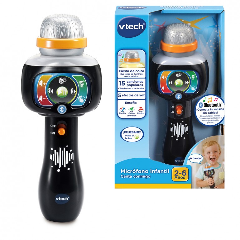 Vtech Child Microphone Sing With Me Multicolor