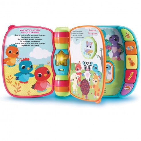 Acheter Livre interactif pour bébé First Songs VTech 166777