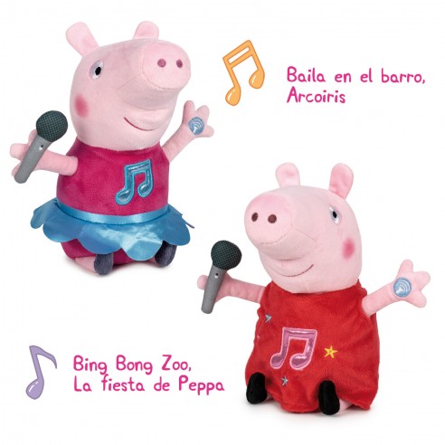 Peppa Pig Set 5 Peluches Peppa Pig Y Sus Amigos 2023
