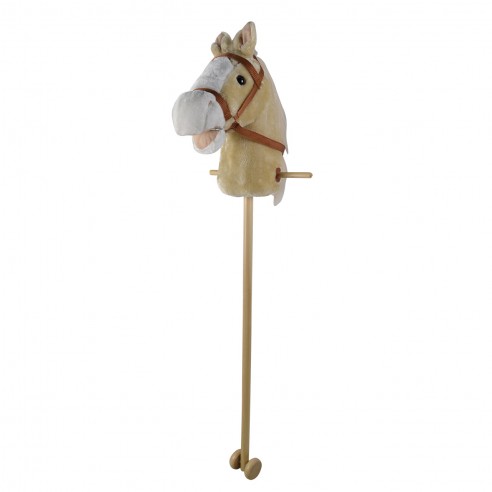 DELUXE HORSE HEAD WITH WOODEN STICK...