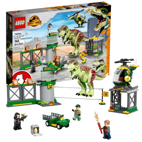 LEGO JURASSIC WORLD T. REX DINOSAUR...