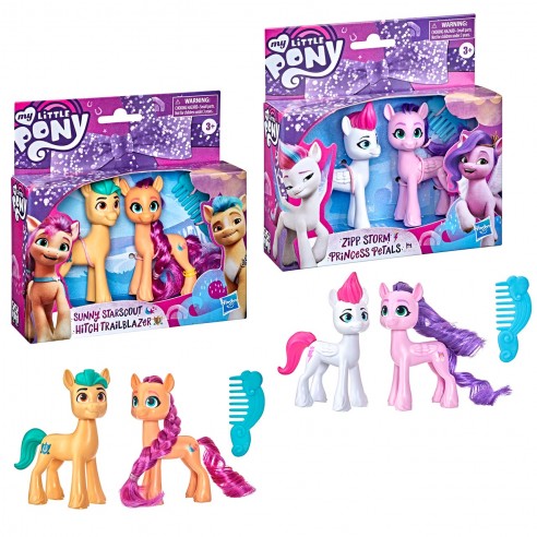 MY LITTLE PONY FIGURES REAL HAIR...
