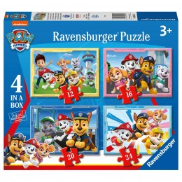 PUZZLE 4 IN BOX PAW PATROL...