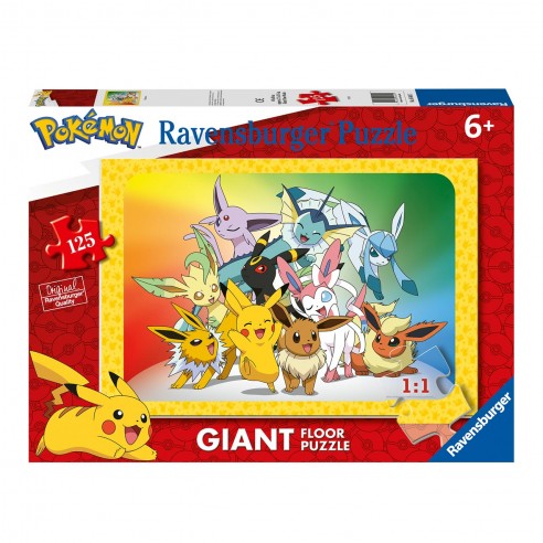 PUZZLE 125 GIANT SUELO POKEMON 05641...