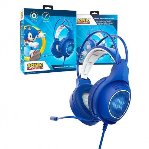 GAMING HEADPHONES WITH LED SONIC ESG...