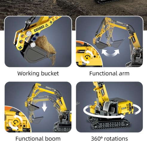 EXCAVADORA 467 Pcs