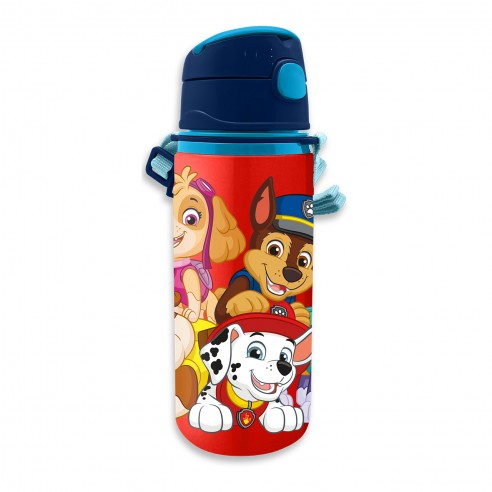 BOTTLE 600 ML WITH HANDLE PAW PATROL...