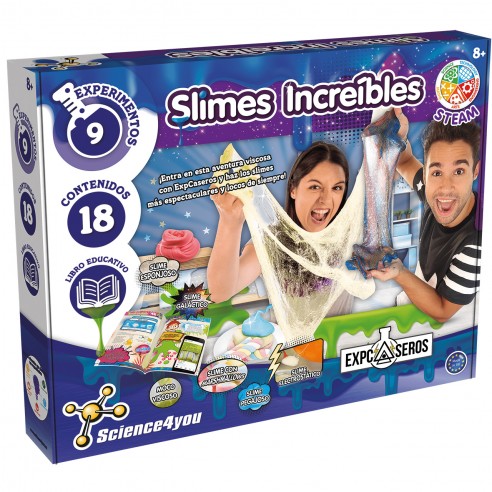 INCREDIBLE SLIMES 80003507 SCIENCE4YOU