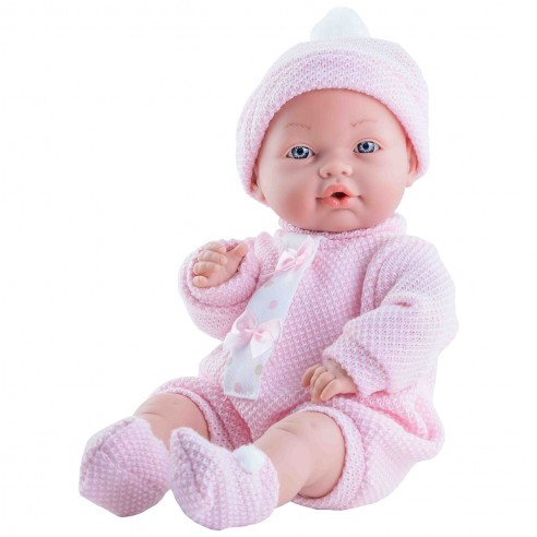 CRYING BABY DOLL ROMPER PINK WOOL...