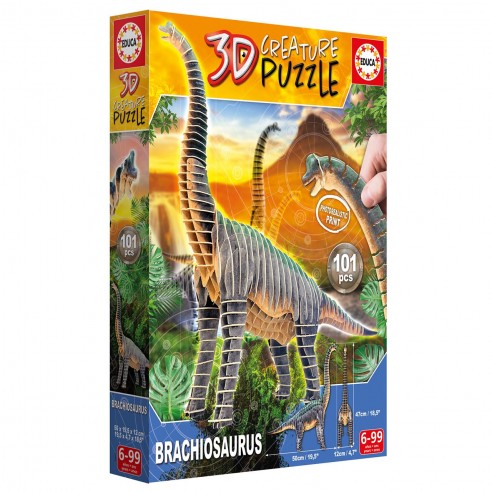 Velociraptor 3D Creature Puzzle - Educa Borras