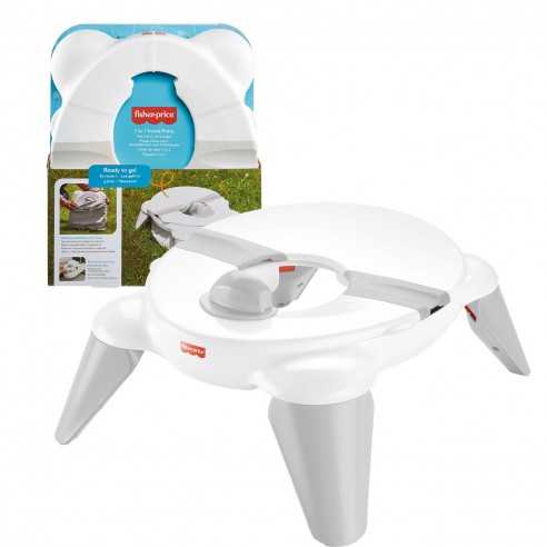 FISHER-PRICE 2-IN-1 TRAVEL POTTY...