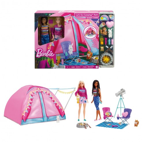 BARBIE VAMOS DE CAMPING! BROOKLYN Y...