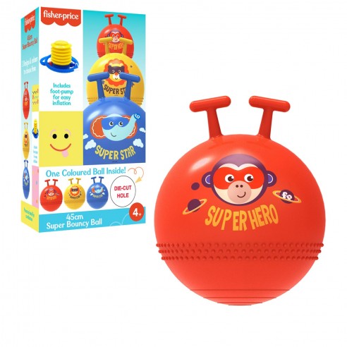 RED 45CM BOUNCY BALL EXPLOSION-PROOF...