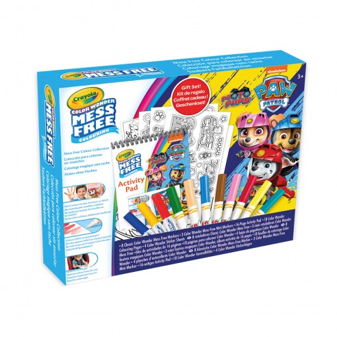 Crayola - Color Wonder mess free colouring kit, Paw Patrol