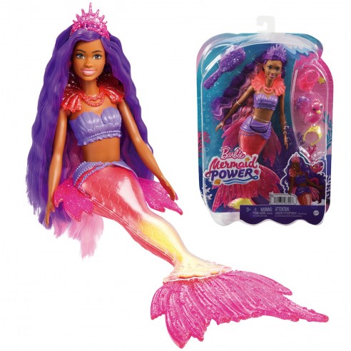 BARBIE DOLL MERMAID POWER BROOKLYN...