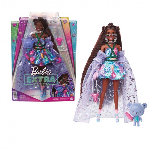 Barbie Extra Fancy Doll Collection, With Pets, Assortment