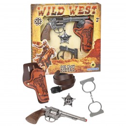 REVOLVER WILD WEST SET 8...