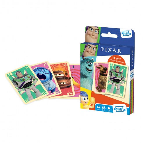 PIXAR CLASSIC 4-IN-1 CARD GAME...