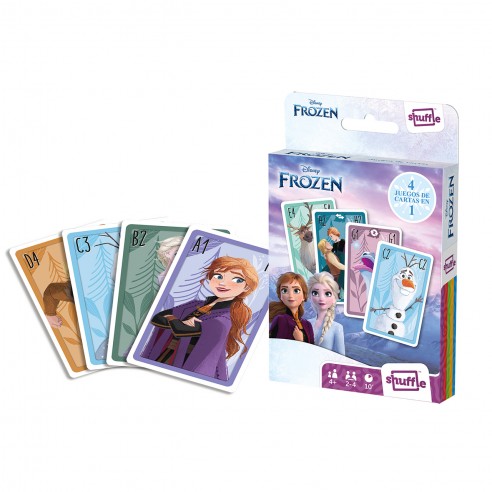CARD GAME 4 IN 1 FROZEN 10027509...