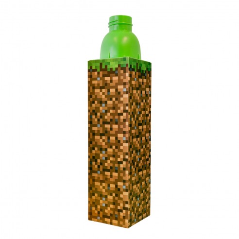 BOTELLA PP 650ML. PIXELADA MINECRAFT...