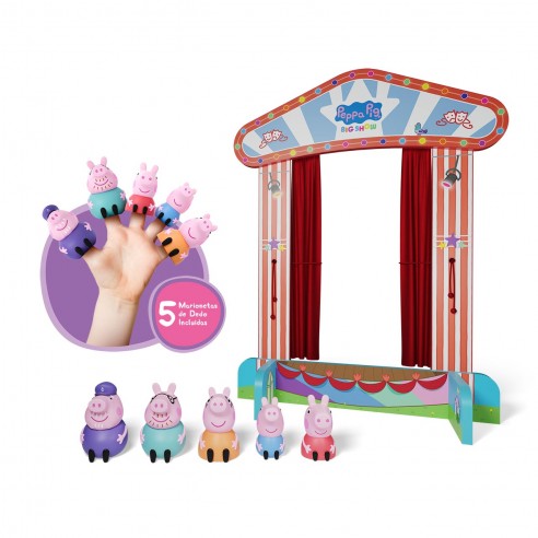 PEPPA'S WOODEN THEATER