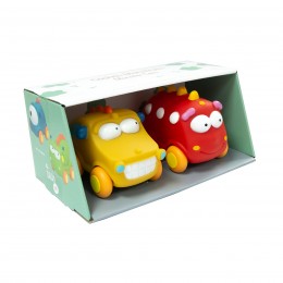 SET OF 2 YELLOW & RED... 2