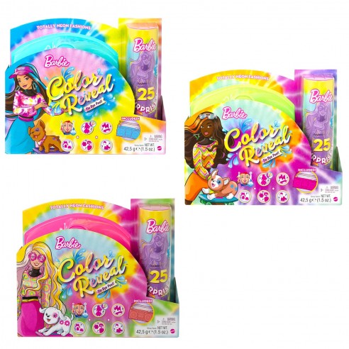 BARBIE DOLL COLOR REVEAL COLOR GIFT...