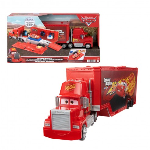 TRANSFORMABLE MACK SET CARS HDC75 MATTEL