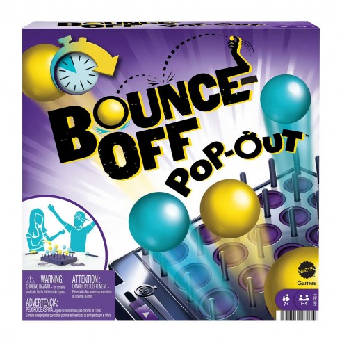 BOUNCE OFF POP-OUT GAME! HKR53 MATTEL...