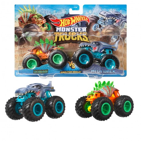 HOT WHEELS MONSTER TRUCK DINO PACK 2...