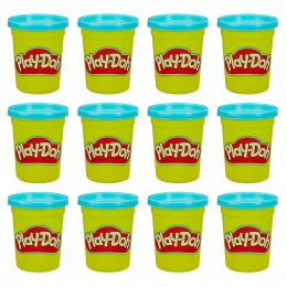 PACK 12 BLUE PLAYDOH JARS... 2