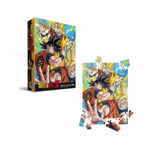 PUZZLE LENTICULAR DRAGON BALL Z GOKU...