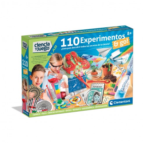 110 EXPERIMENTOS 55474 CLEMENTONI