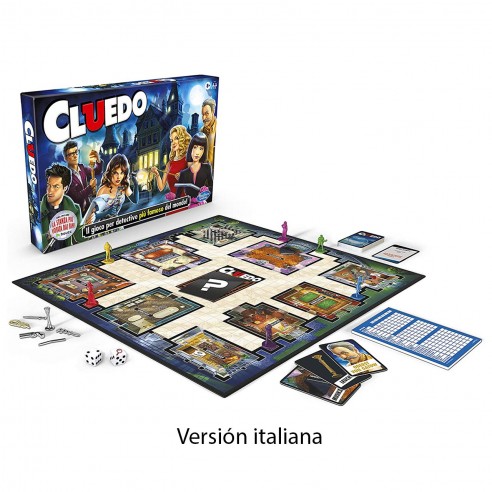 JUEGO CLUEDO MISTERY GAME 38712ITA...