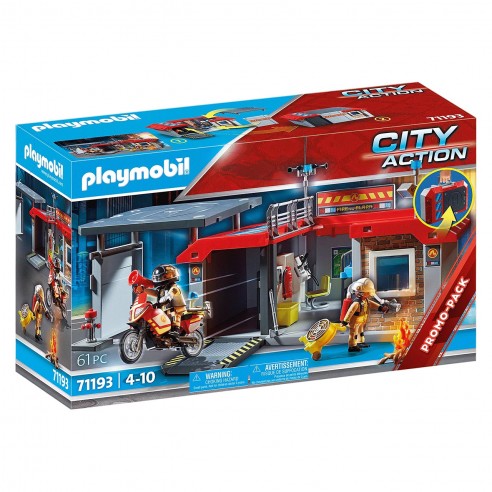 FIRE STATION 71193 PLAYMOBIL