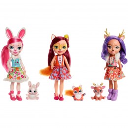 ASSORTED ENCHANTIMALS DOLL...