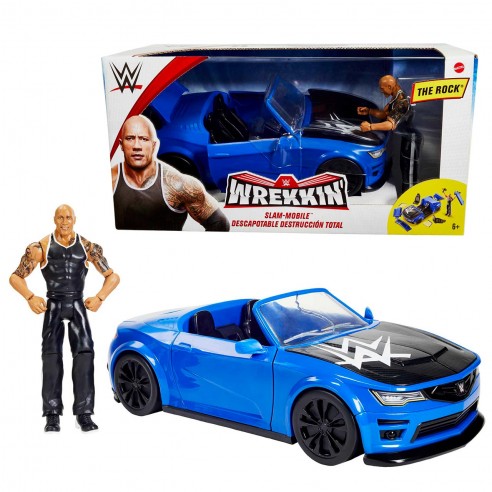 WWE THE ROCK WITH CONVERTIBLE TOTAL...