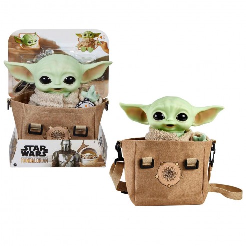 PLUSH BABY YODA 28CM. WITH SOUNDS...