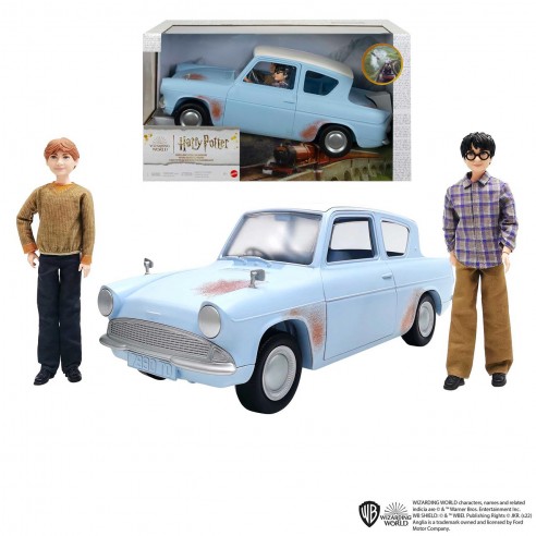 HARRY AND RON DOLL AND FLYING CAR...
