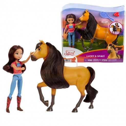 LUCKY DOLL WITH HORSE SPIRIT RESCUE...
