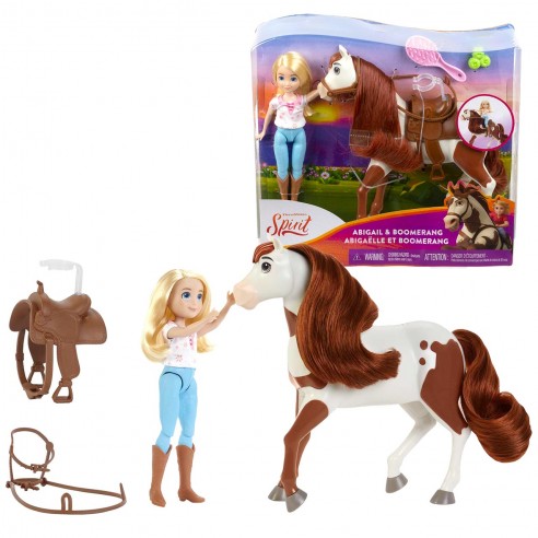 ABIGAIL DOLL WITH HORSE RESCUE RANCH...