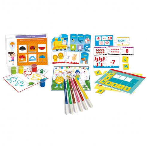 Clementoni Education Clementoni- Operaciones y Tablas Juguete Educativo,  Multicolor, Mediano (Clementoni SpA 55454)