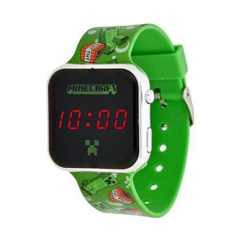 RELOJ LED MINECRAFT MIN4129 KIDS...