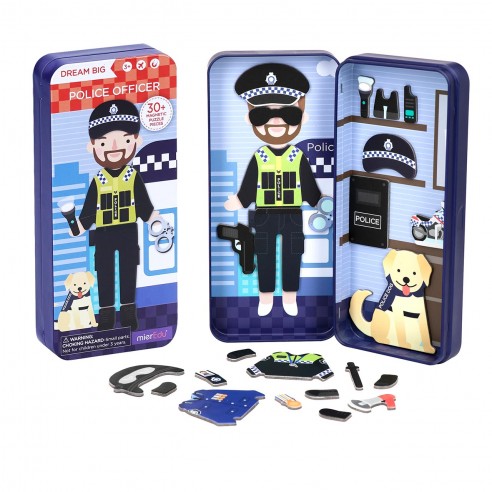 MAGNETIC PUZZLE MY POLICE HEROES...