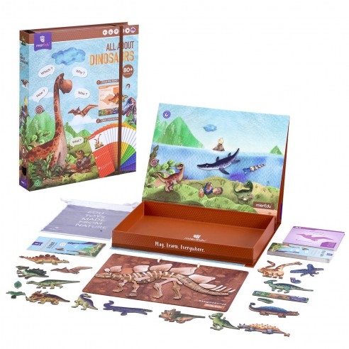 DINOSAURS MAGNETIC PUZZLE ME098SP...