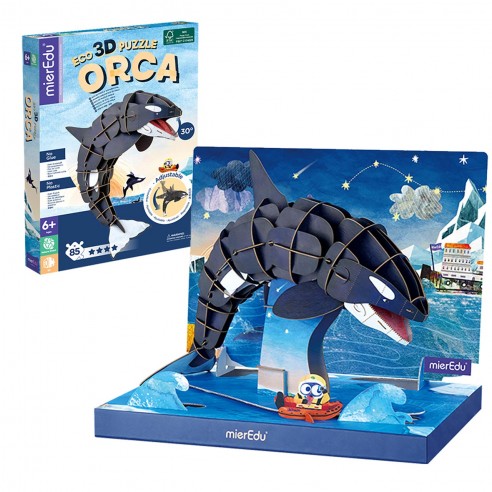 ECO PUZZLE 3D KILLER WHALE ME4222...