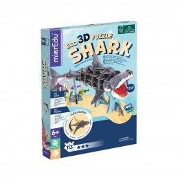 ECO PUZZLE 3D WHITE SHARK... 2